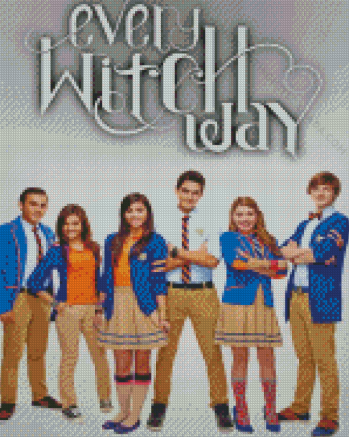 Every Witch Way Poster Diamond Painting