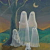 Family Ghosts Diamond Painting