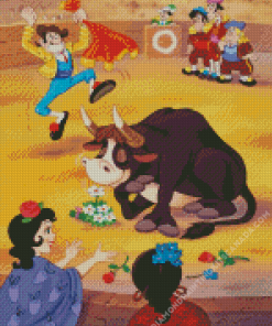 Ferdinand The Bull Diamond Painting