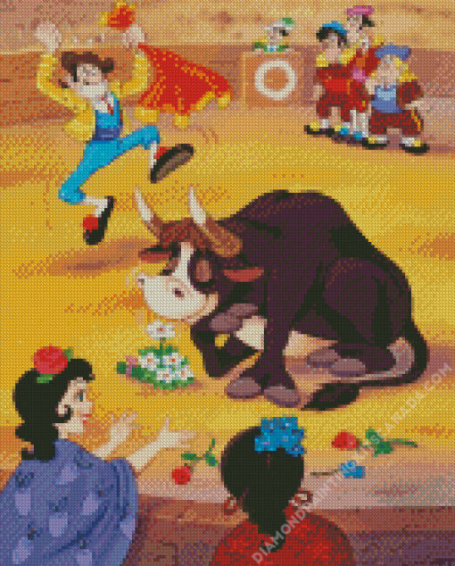 Ferdinand The Bull Diamond Painting