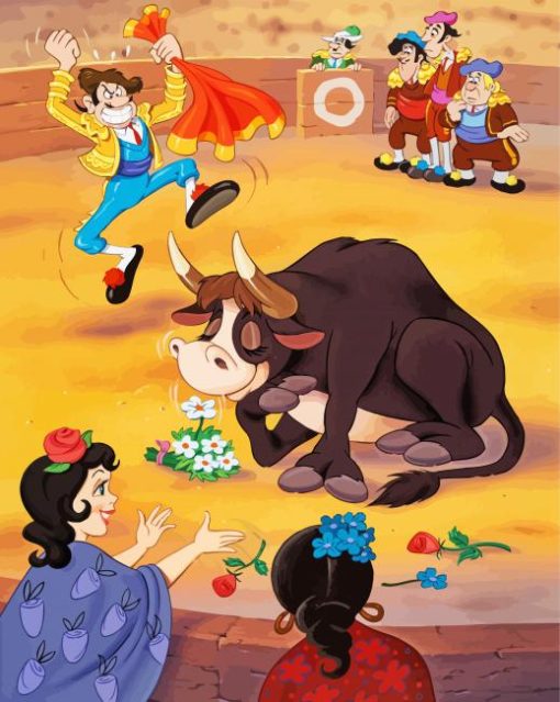 Ferdinand The Bull Diamond Painting