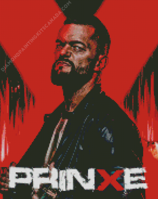 Finn Balor Professional Wrestler Diamond Painting