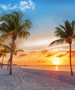 Florida Keys At Sunset Diamond Painting
