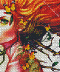 Flower Hair Art Diamond Painting