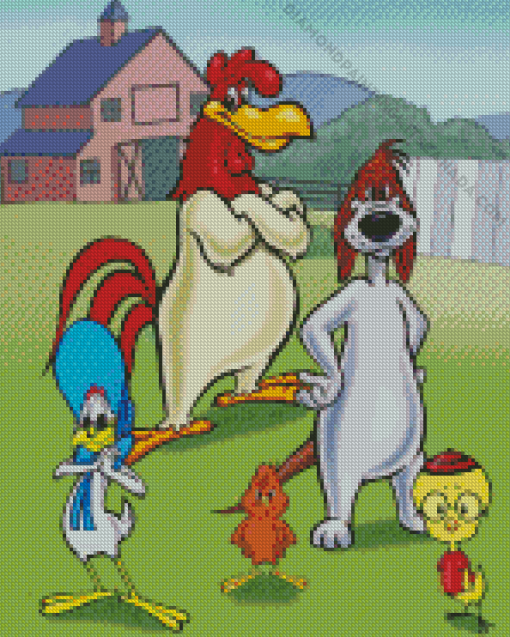 Foghorn Leghorn Diamond Painting