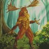 Forest Guardian Diamond Painting