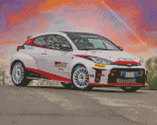 GR Racing Sunset Diamond Painting