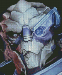 Garrus Vakarian Mass Effect Diamond Painting