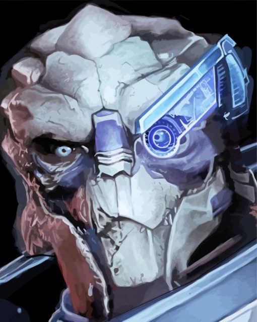 Garrus Vakarian Mass Effect Diamond Painting