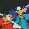 Goofy and Max Cartoon Diamond Painting