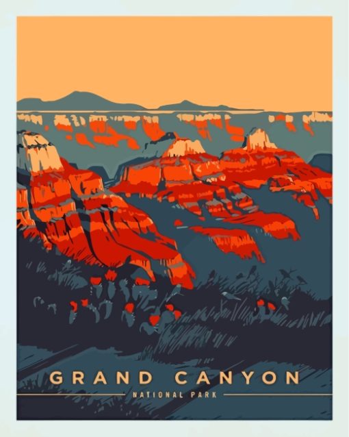 Grand Canyon National Park Diamond Painting