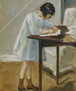 Granddaughter by Max Liebermann Diamond Painting