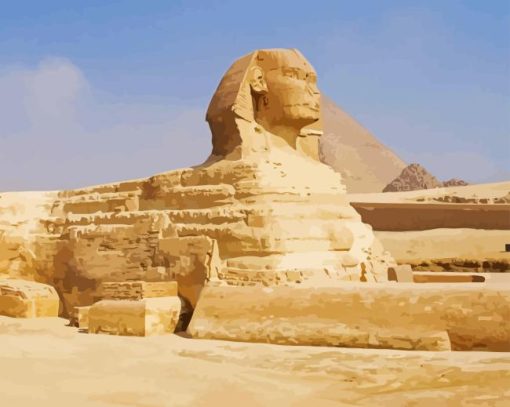 Great Sphinx Giza Diamond Painting