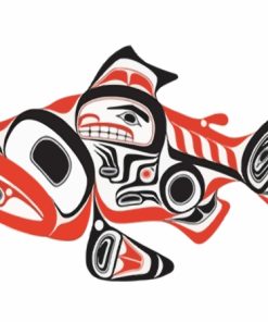 Haida Fish Art Diamond Painting