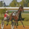 Harness Horse Race Diamond Painting