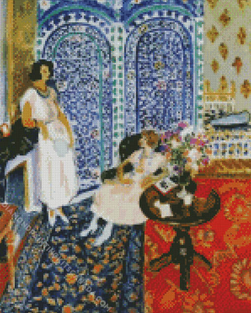 Henri Matisse The Moorish Scene Diamond Painting