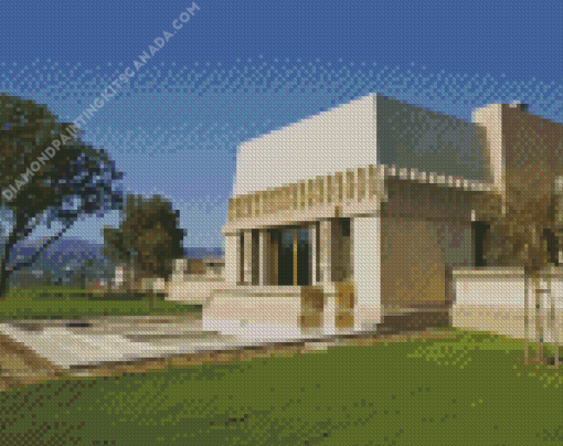 Hollyhock House Los Angeles Diamond Painting