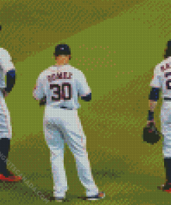 Houston Astros Players Diamond Painting