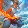 Illustration Korra Art Diamond Painting