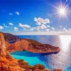 Ionian Island Zakynthos Beach Diamond Painting