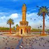 Izmir Clock Tower Diamond Painting