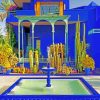 Jardin Majorelle Marrakesh Diamond Painting