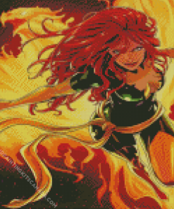 Jean Grey Hero Diamond Painting