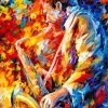 John Coltrane by Leonid Afremov Diamond Painting