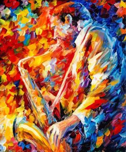 John Coltrane by Leonid Afremov Diamond Painting