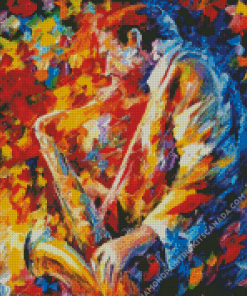 John Coltrane by Leonid Afremov Diamond Painting