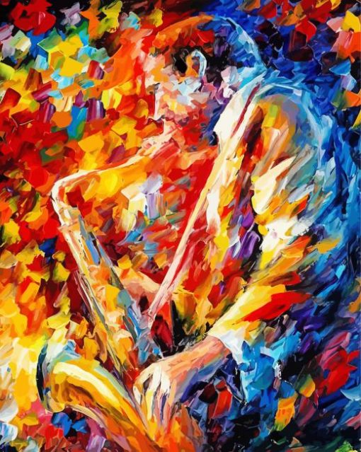 John Coltrane by Leonid Afremov Diamond Painting