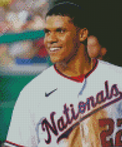 Juan Soto Baseball Player Diamond Painting