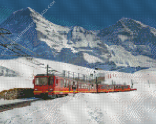 Jungfrau Train Diamond Painting