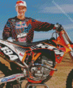 Ken Roczen German Motorcycle Racer Diamond Painting