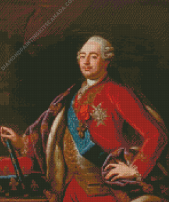 King Louis XV Diamond Painting