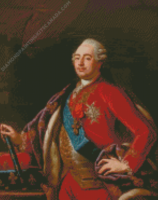 King Louis XV Diamond Painting