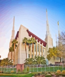 Las Vegas Nevada Temple Diamond Painting