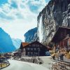 Lauterbrunnen Village Diamond Painting