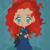 Little Merida Diamond Painting