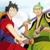 Luffy And Zoro Diamond Painting