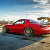 Luxury Red Mazda RX 7 Diamond Painting