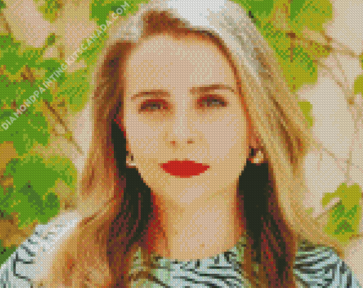 Mae Whitman Actress Diamond Painting