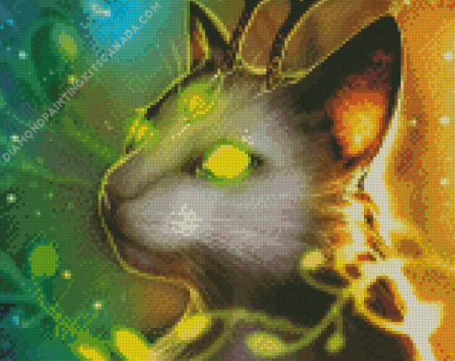 Magical Cat Art Diamond Painting