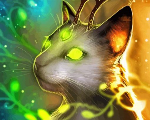 Magical Cat Art Diamond Painting