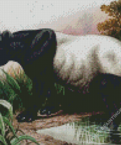 Malayan Tapir Diamond Painting