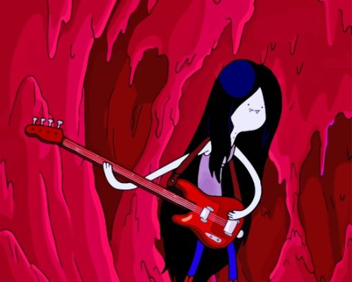 Marceline The Vampire Queen Diamond Painting