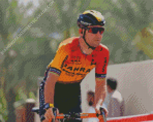 Mark Cavendish Bicycle Racing Diamond Painting