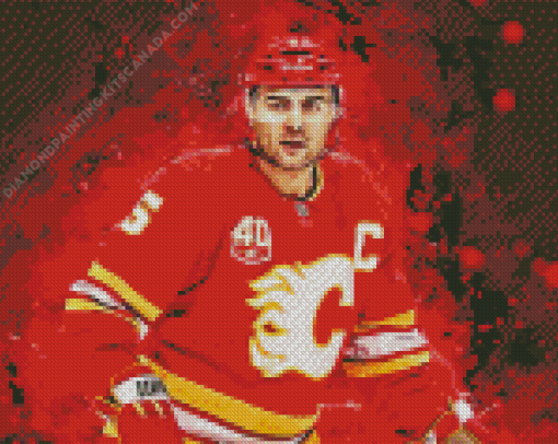 Mark Giordano Calgary Flames Diamond Painting