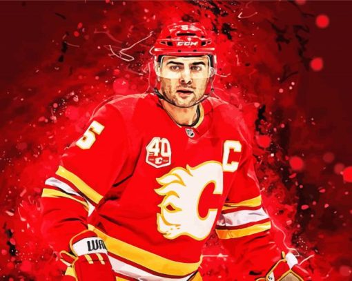 Mark Giordano Calgary Flames Diamond Painting