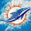 Miami Dolphins Diamond Painting